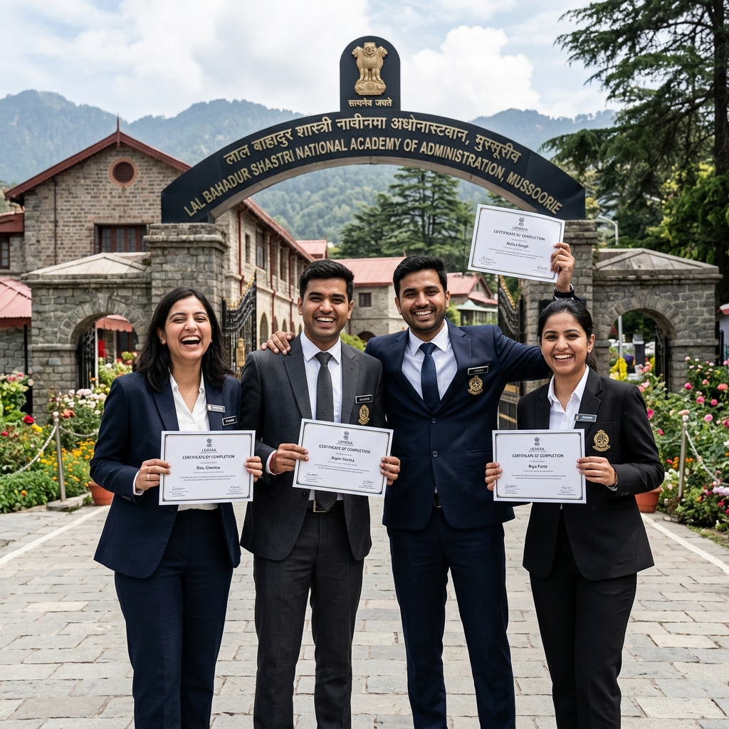 UPSC Successful Achievers at LBSNAA